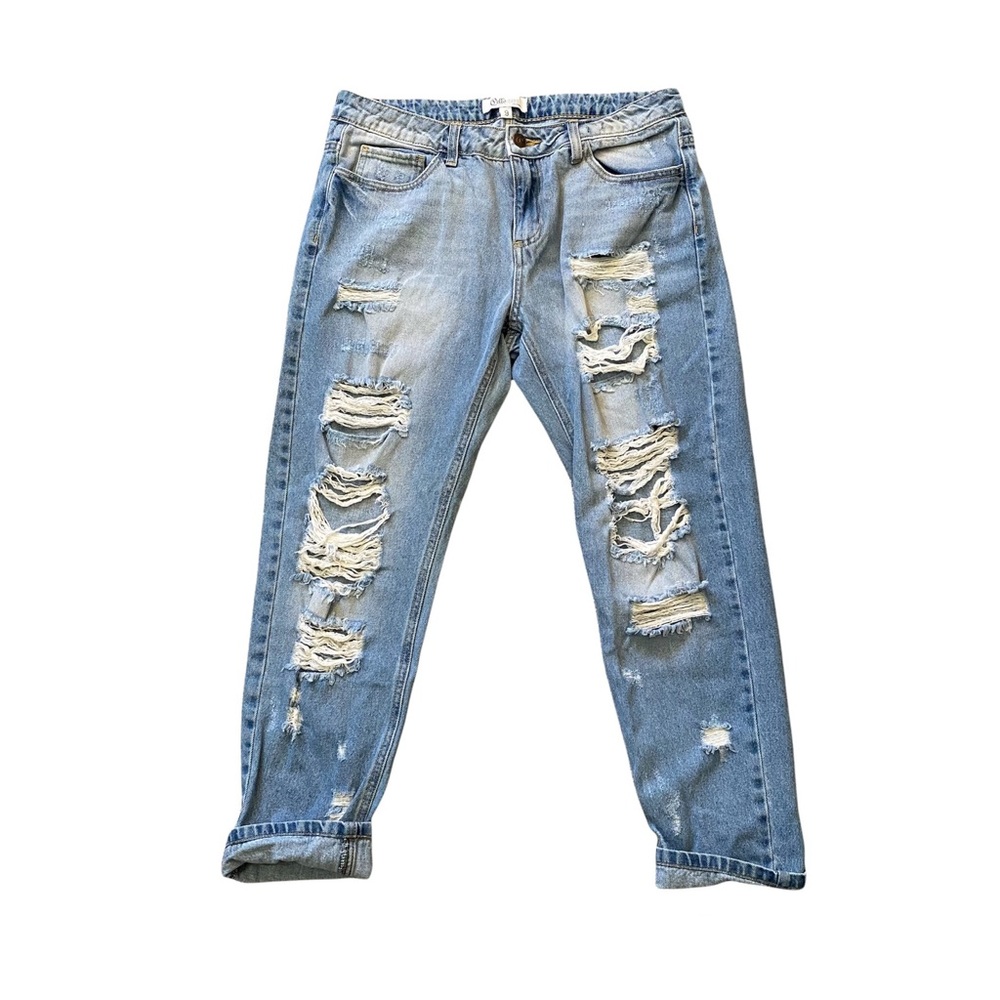 Rue 21 distressed denim jeans